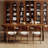 Brown Rectangular Solid Wood Dining Table-227828732