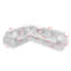 Canapé modulaire surdimensionné en velours courbé 118 pi, canapé sans os avec méridienne en forme de L, canapé modulaire rembourré en mousse à mémoire de forme pour salon-1918033069