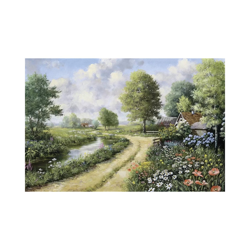 Almost Home by Peter Motz - Wrapped Canvas Painting, 20.32 cm H x 30.48 cm W