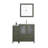 42" Single Bathroom Vanity with Top with Mirror-107174102