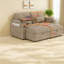 Canapé-lit modulaire modulaire en chenille-334780989