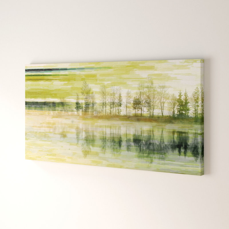 Tree by Parvez Taj - 1 Piece Wrapped Canvas Painting, 76cm H x 152cm W
