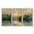 Toile naturelle avec cadre flottant