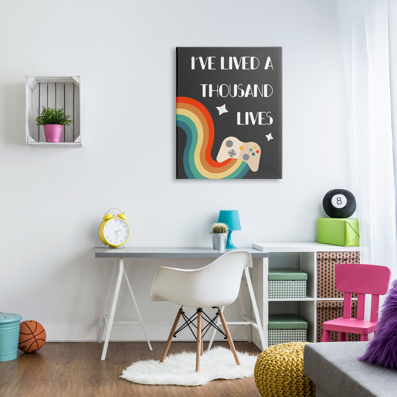 Vidéo «I'm Lived A Thousand Lives», Plaque de bois, H 40 po x l 30 po