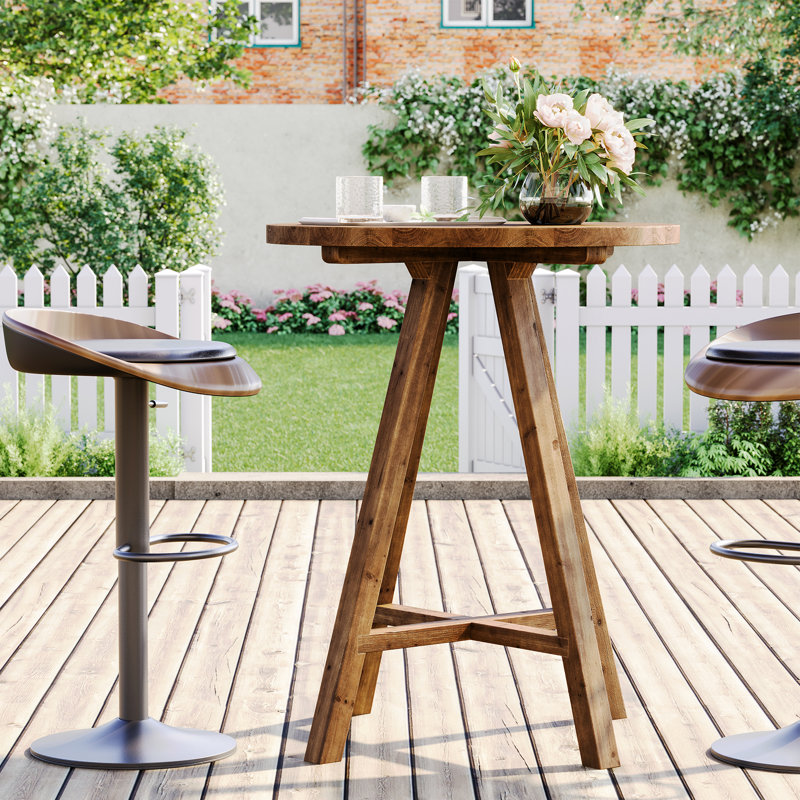 Round Solid Wood Dining Table