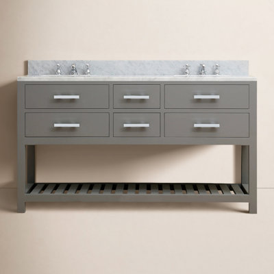 Cronin 60'' Double Bathroom Vanity