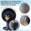 Kitty Ball Hooded Cat Bed-196838261