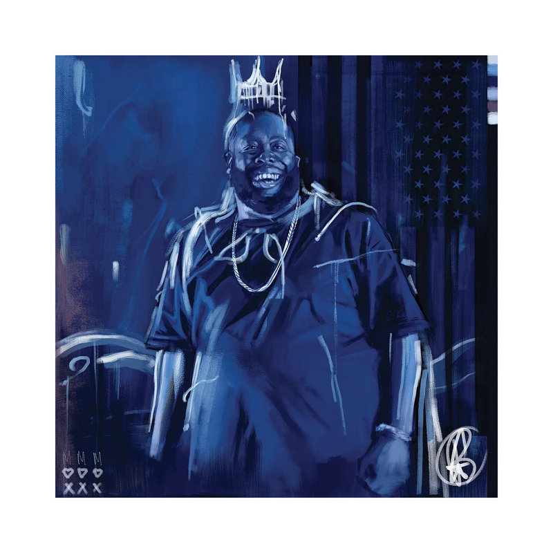 Killer Mike by Gordon Rowe - Wrapped Canvas Print, 30.48 cm H x 30.48 cm W