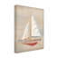 «Driftwood, voilier IV» sur un cadre-98390459