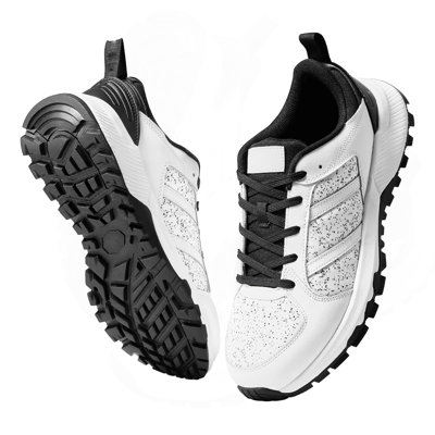 Cross Training Shoes M Width Sneakers US Size 8 Wide Toe Box Shoes White