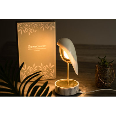 Chirp Modern & Contemporary Digital Electric Tabletop Clock with Alarm