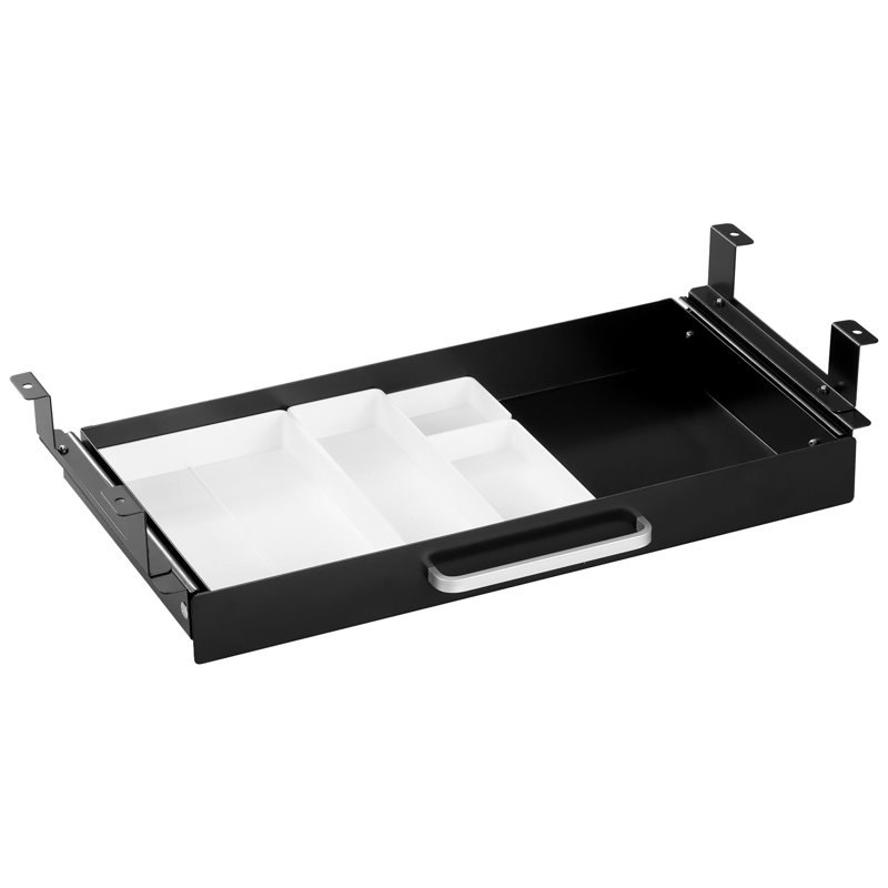 5.7cm H x 54cm W Desk, Black
