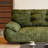 Mid-Century Cloud Straight Sofa