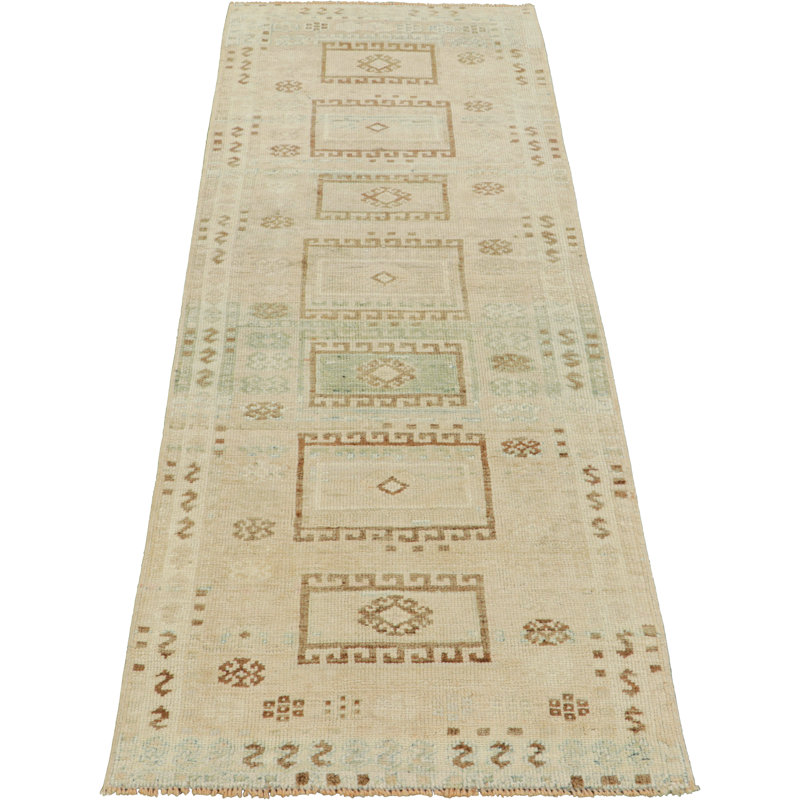One-of-a-Kind 2'3x6'2 Hand Knotted Area Rug