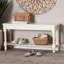 Banc d'appoint avec pieds à canette Baxton Studio Bayard