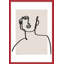 Figure and Form 2 by Romina Gadler - Framed Wall Art-1331190274-1331190765