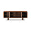 Console média Lyle - Bois d'hévéa rouillé