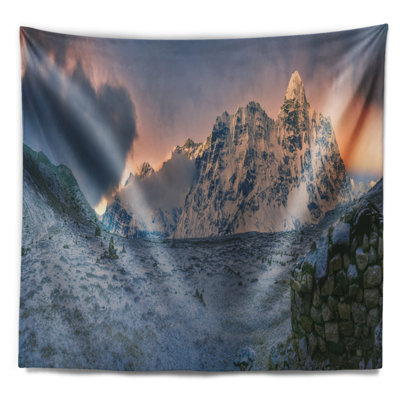 Paysage, tapisserie Kangchenjunga