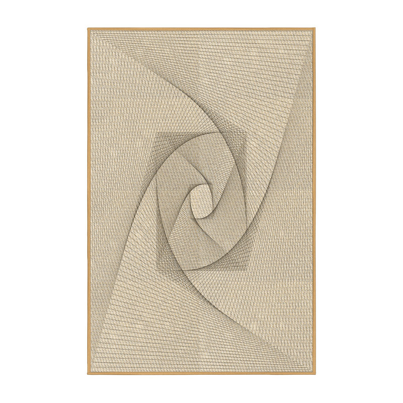 Abstract Indoor Rug, Runner 2' x 5'