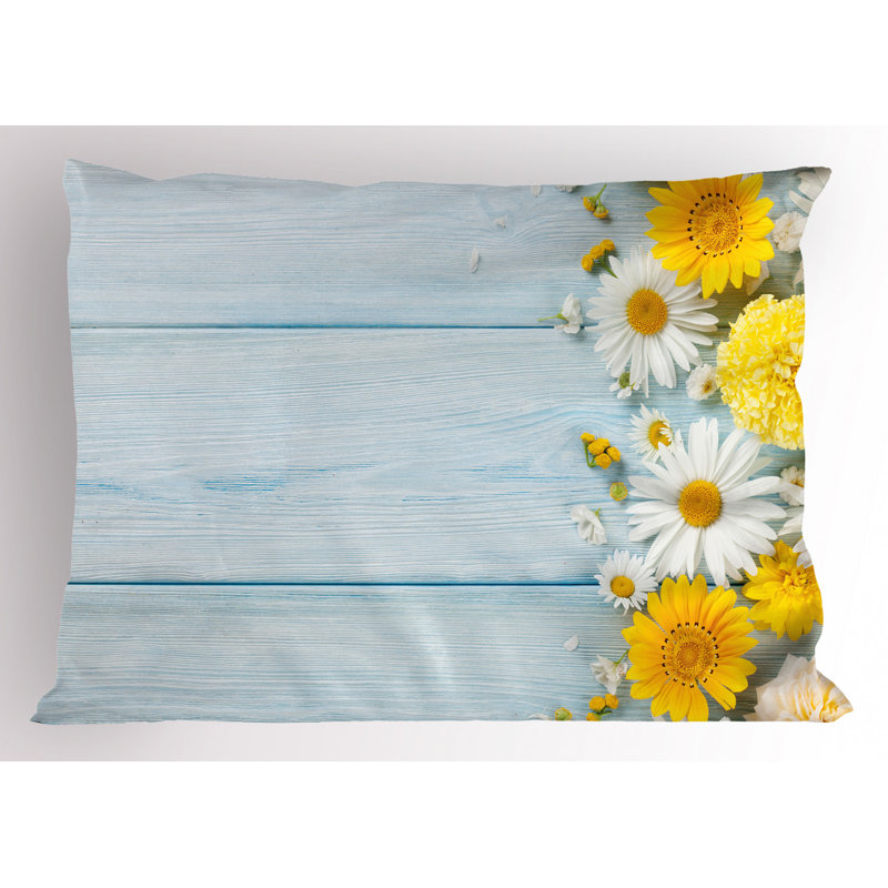 Garden Polyester Floral Sham Set, Twin
