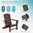 Alvertia Outdoor Adirondack Chair-2001002744