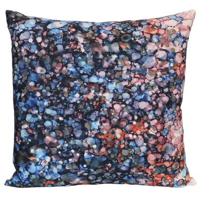 Midnight Terrazzo Abstract Pillow - Multicolor - 24" x 24"