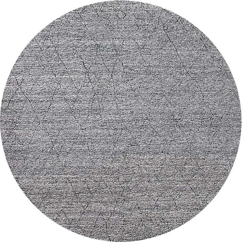 Lowes Geometric Indoor Rug, Round 5'