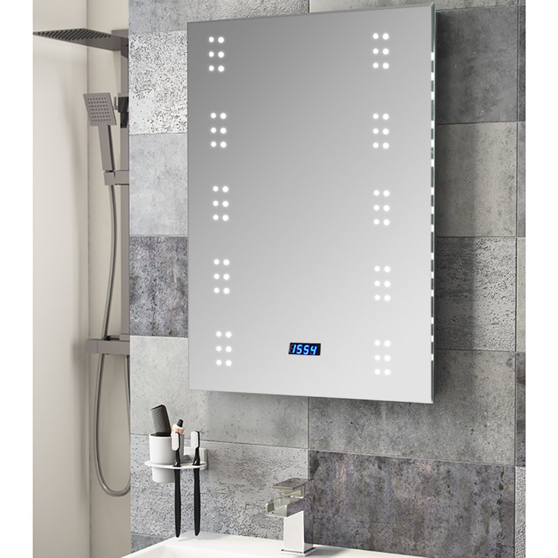 Maia Glass Rectangle Wall Mirror