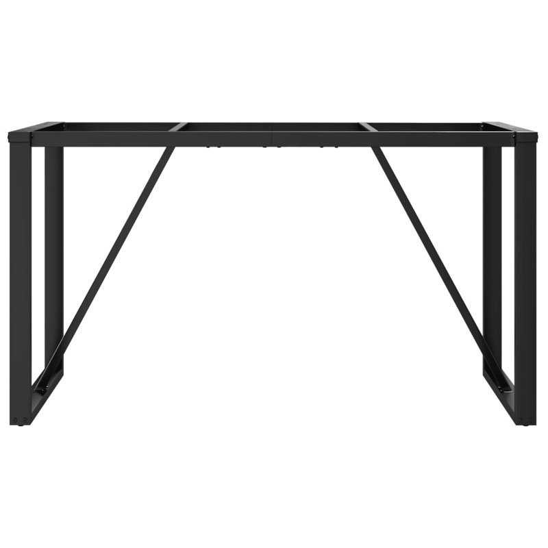 Galatia Dining Table Legs O-Frame Steel, 73cm H x 120cm W x 60cm D
