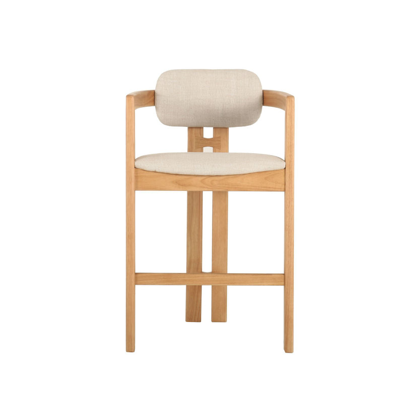 Tabouret de comptoir Atlantis, Beige