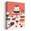 «Christmassweets Contemporary Winter», reproduction d'art mural-129719445