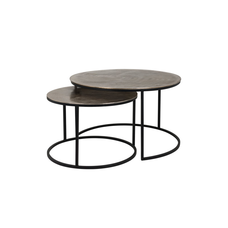 2 tables basses gigognes Asher