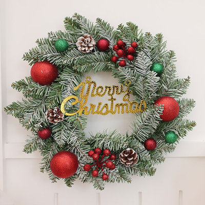 50 cm in. Lighted Fresh Faux Artificial Garland