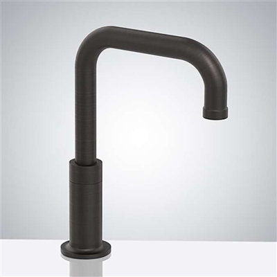 Robinet à capteur de mouvement mains libres en bronze huilé de qualité commerciale de BathSelect