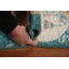 Tapis oriental Art Deco Animal