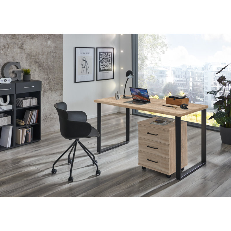 Naod 3 -Drawer Storage Cabinet, Natural