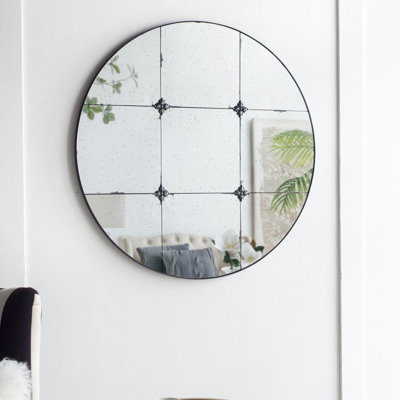Miroir mural rond