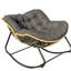 Chaise berçante en osier pour l'intérieur-711491271