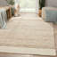 Naturals Tobago Jute / Sisal Striped Area Rug in Ivory/Natural-1457837250