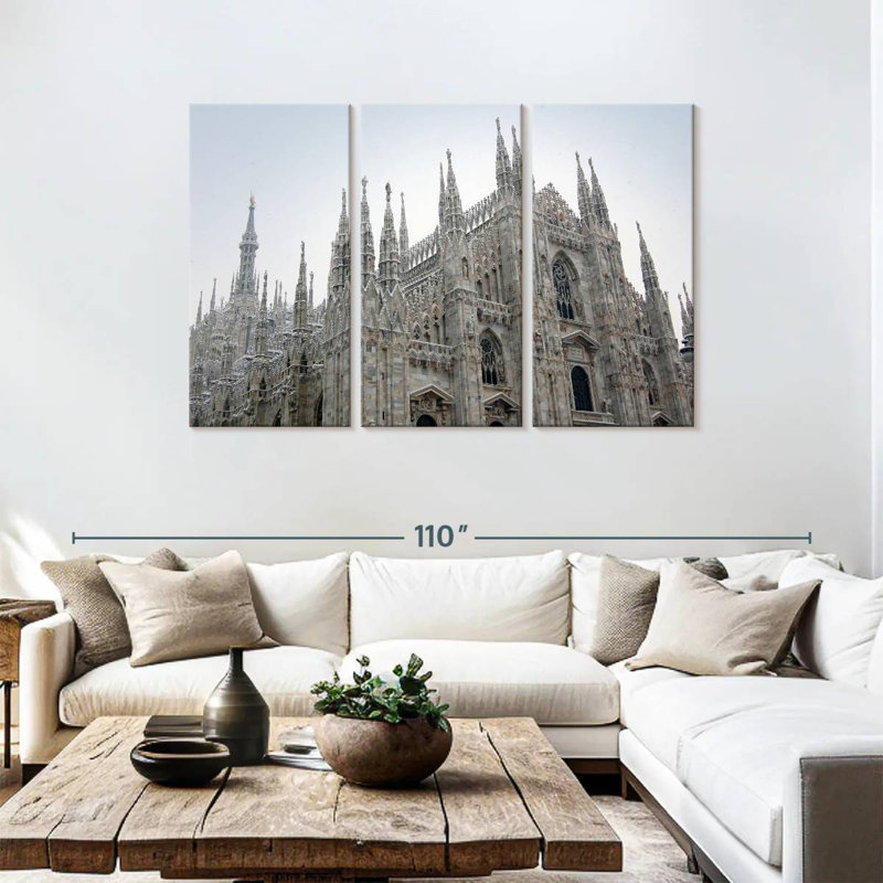 Sebbie Milan Cathedral, 48" H x 74" W