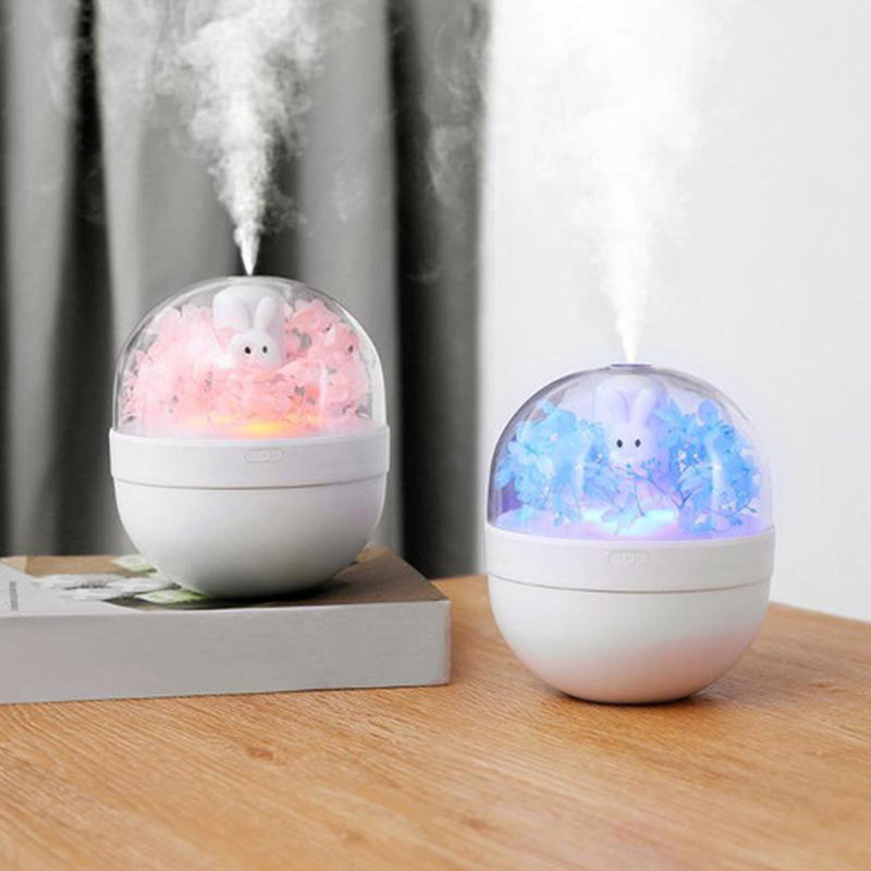 Humidificateur sans fil 220 ml, Rose