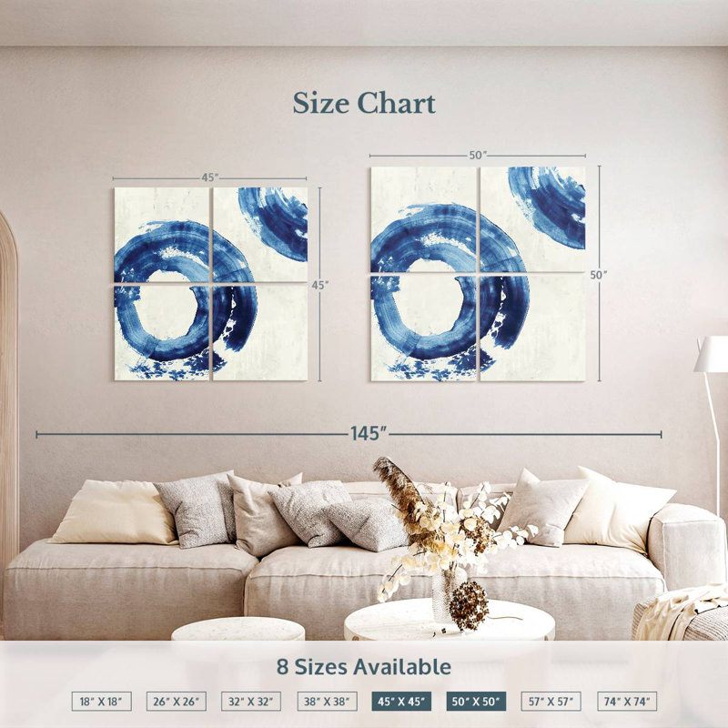 Avery Ring Stroke I, 45" H x 45" W