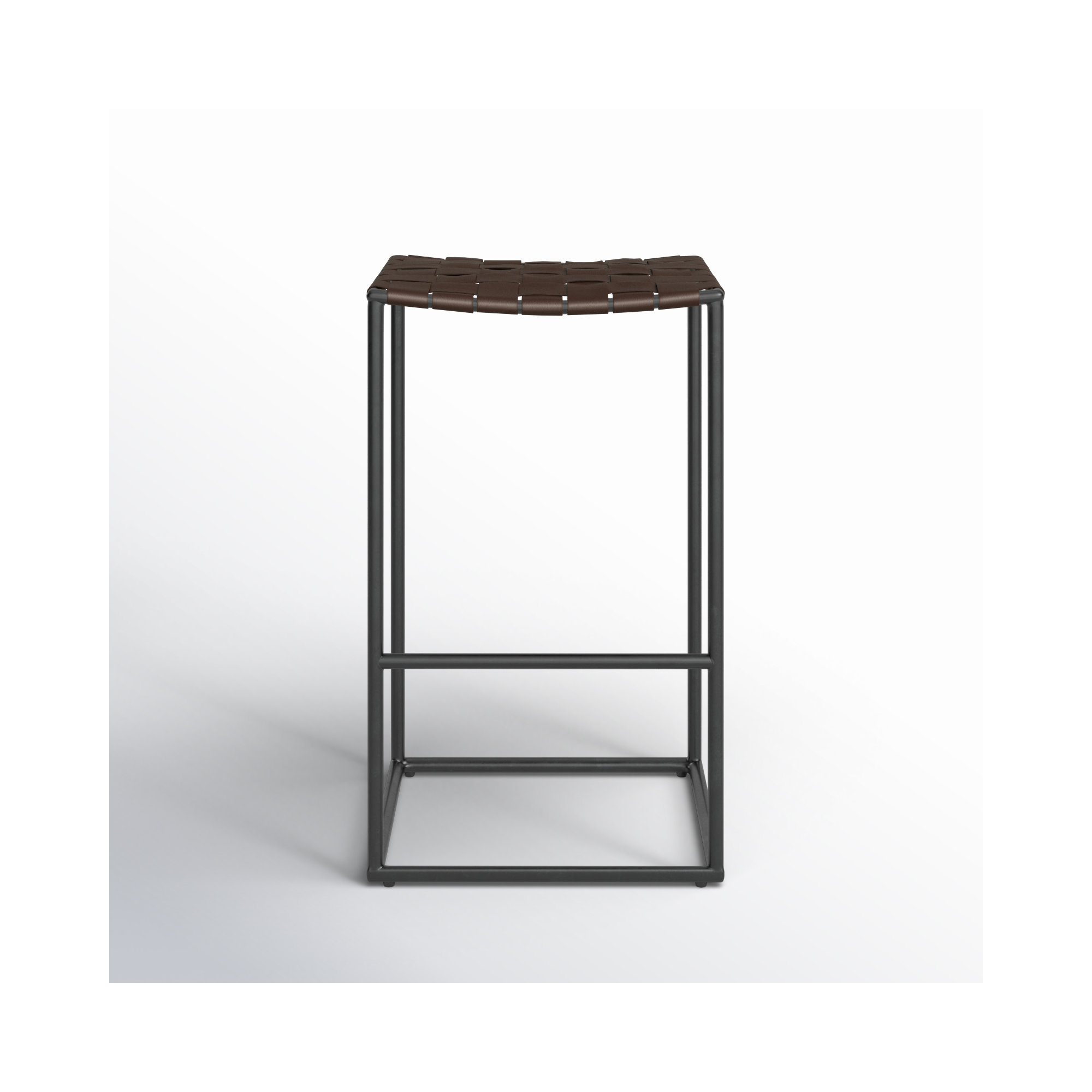 Willette Bar & Counter Stool, Black, Dark Brown, Bar Stool (30” Seat Height)