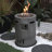 Valentino 32,000 BTU Outdoor Propane Fireplace-1870789919