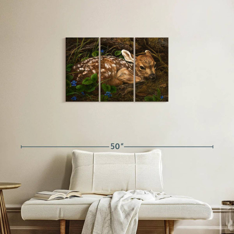 Bambi, 20" H x 33" W