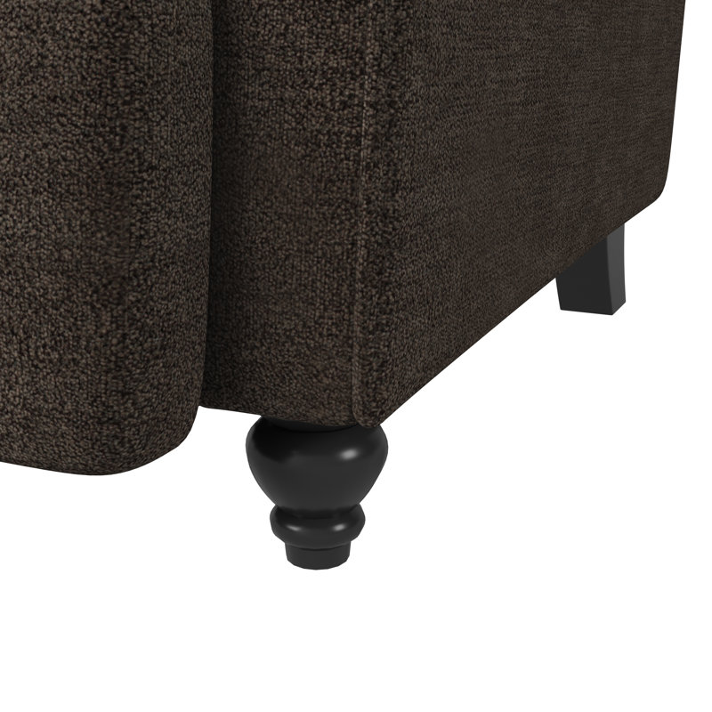 Leni Upholstered Recliner, Pistachio Green Ikat