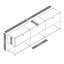Armoire de rangement modulaire en acier avec tablettes réglables-2023774580