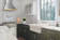 Fireclay 30" x 22" Drop-in Sink with 2 Faucet Holes on Backsplash