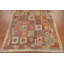 Tapis oriental géométrique en laine Kilim 10 x 13