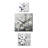 Safurah Metal Wall Clock